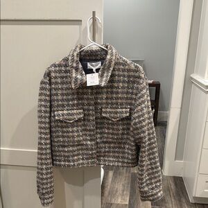 Dear John Sparkling Pink Tweed Jacket